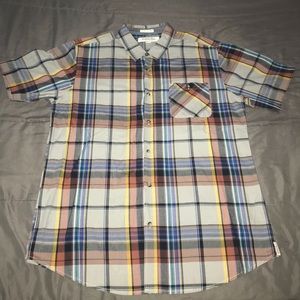 Plaid Button Up Shirt.